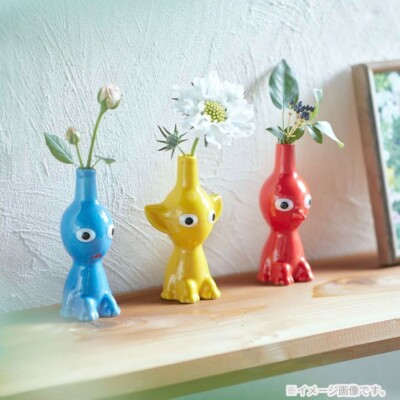 Pikmin Single-Flower Vase BLUE Nintendo | eBay