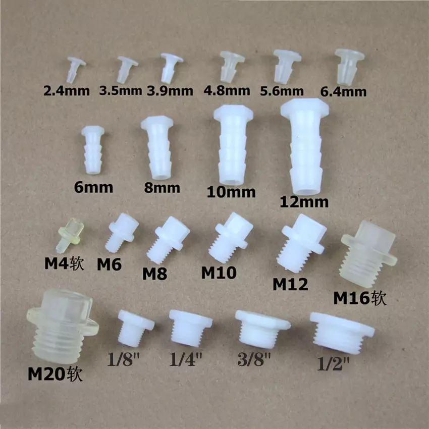 Plastic shop hose cap