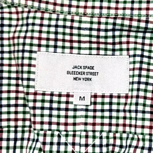 Повседневная рубашка с длинным рукавом на пуговицах Jack Spade взрослый мужской размер средний - Изображение 3 из 4