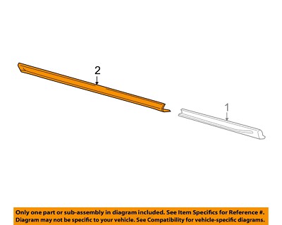 FORD OEM 19-23 E-Transit Exterior Trim-Rear Rocker Mldg KK3Z6110176AA ...