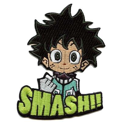 Anime Mein Hero Academia: Deku Smash! Bestickt Patch