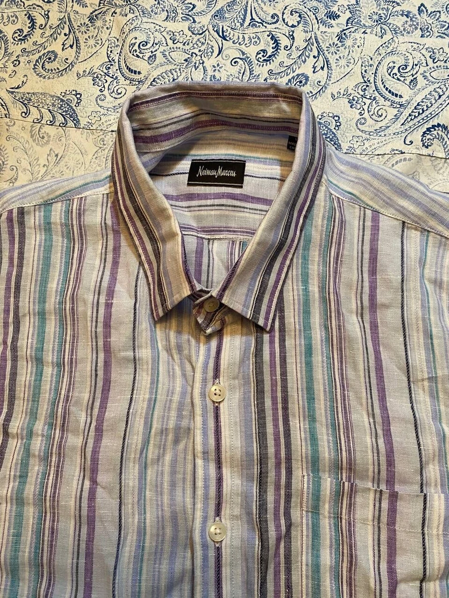Mutande Uomo Neiman Marcus Taglia 40, Blu, Cotone, Boxer Nuovi Senza Etichette
