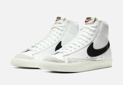 NEW Nike Blazer Mid '77 Women's Size 10/Men's 8.5 White/ Black -Sail CZ1055 100 