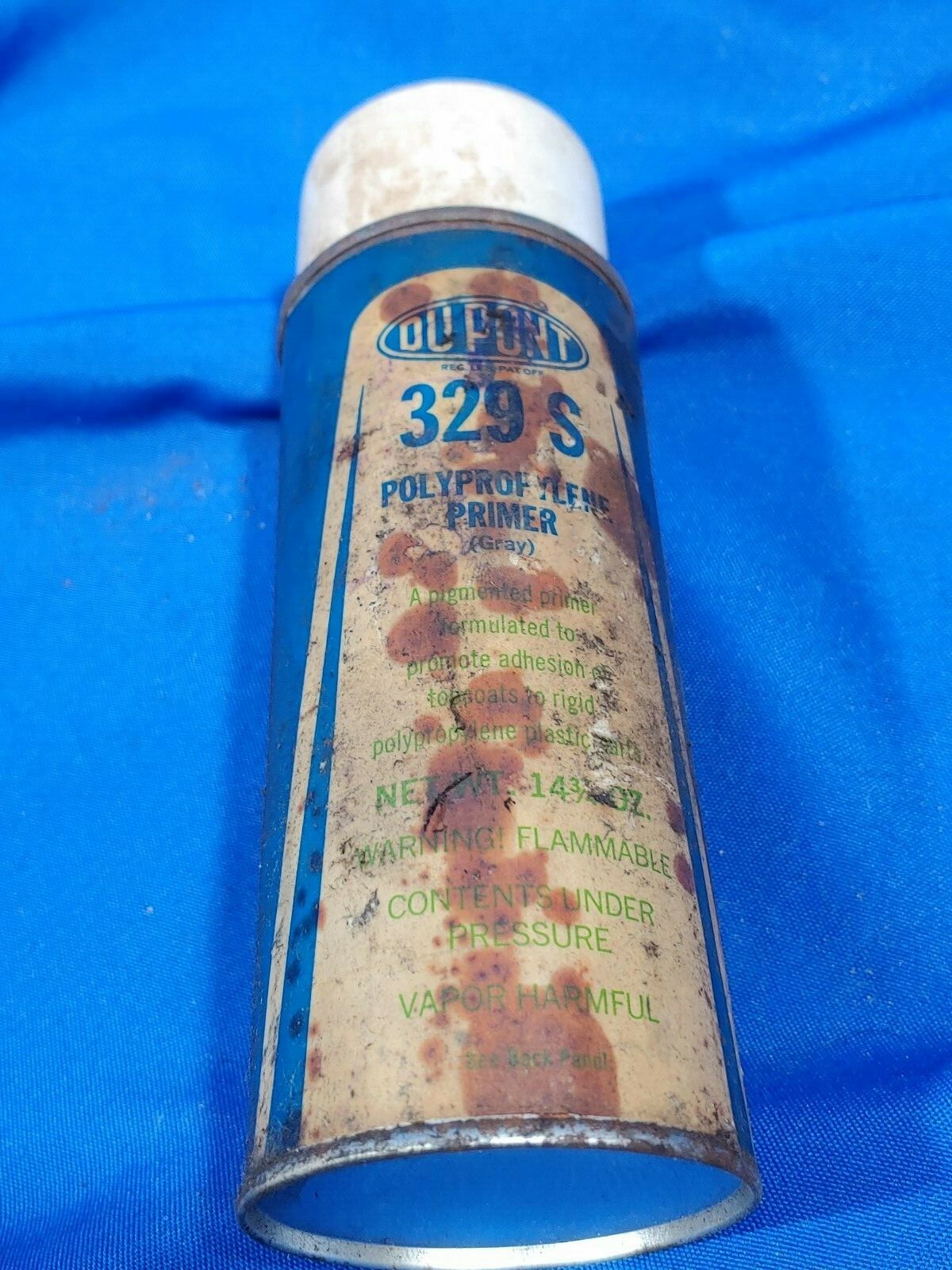 DUPONT Car Paint Advertising VTG POLYPROPYLENE LACQUER PRIMER 329 S VTG