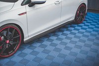 Maxton Design Seitenschweller Ansatz (Paar) V.1 Passend FüR Vw Golf Gti / Gte /