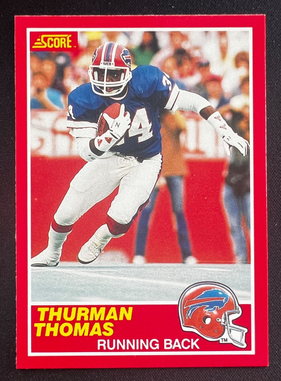 THURMAN THOMAS Rookie 1989 Score #211 RC Buffalo Bills NM-MT