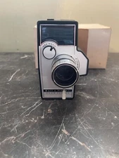 Bell & Howell Zoom Reflex Animation Autoload 8mm Movie Camera w/Film & Orig Box