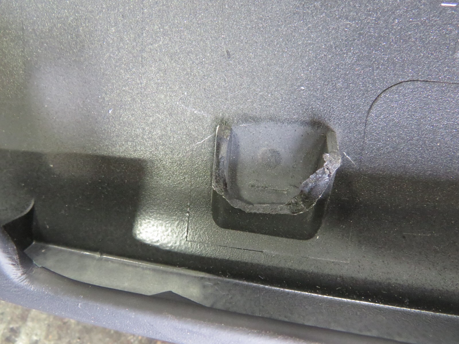 Ferrari Portofino, Visor Trim, Cracked, Used, P/N 337311