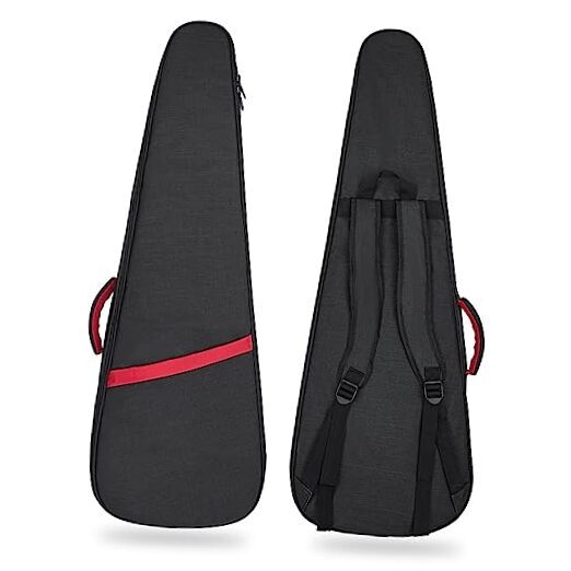 エレキギター　カバン付き Electric Guitar Bag 11mm Thick Padded Electric Guitar Black