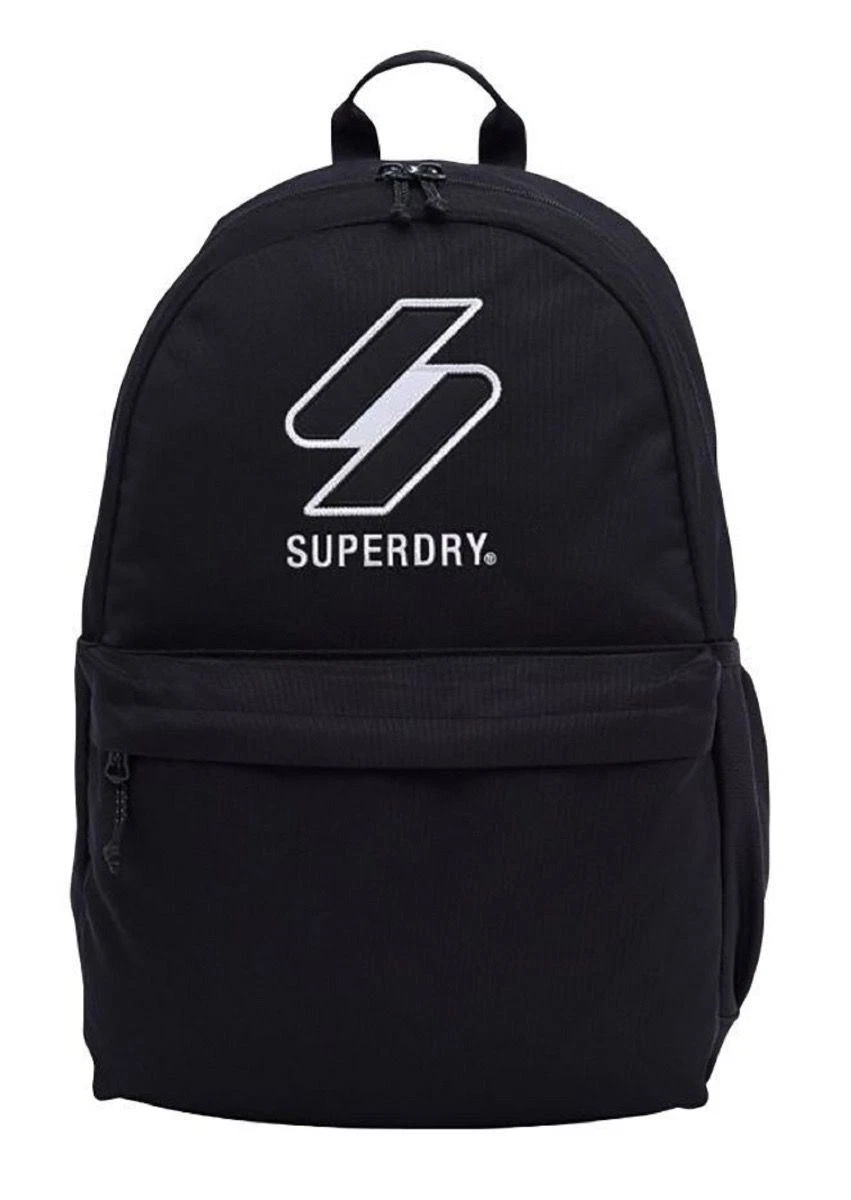 Superdry Code Essential Montana Y9 Bags Black Back To School