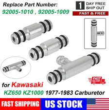 US Carburetor Fuel Tee Rail Combo 92005-1009 For Kawasaki KZ1000 KZ650 1977-1983