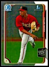 2015 BOWMAN CHROME DRAFT #33 TYLER MARK ARIZONA DIAMONDBACKS