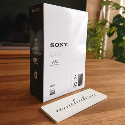 SONY NW-A306 BLACK 32GB Hi-Res A300 Series Walkman Audio Player English Japan