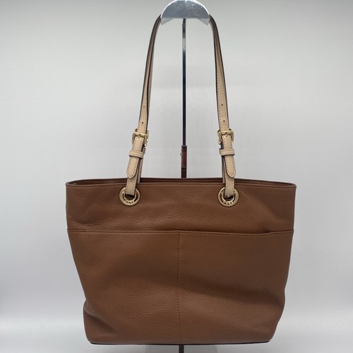 Michael Kors Bedford Medium Top Zip Logo Pocket Tote Bag in Acorn Brown - Bild 3 von 18