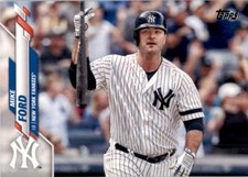 2020 Topps Mike Ford New York Yankees #623 MLB Baseball Sports Card
