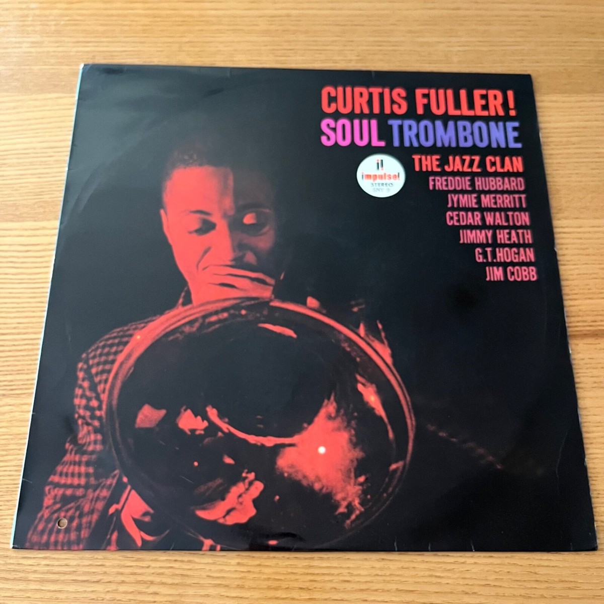 ジャズレコード Curtis Fuller/Soul Trombone CURTIS FULLER SOUL TROMBONE THE JAZZ CLAN IMPULSE SNY 9 JAPAN