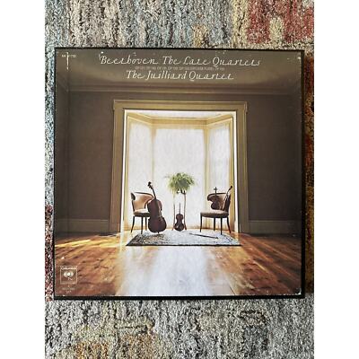 Beethoven The Late Quartets Julliard Quartet Columbia 4 LPs 31730 1974
