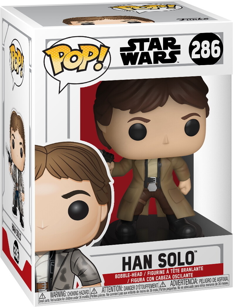 Star Wars - Han Solo 286 - Funko Pop! - Vinyl Figur | eBay