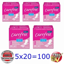 5x20 Carefree @ Liners REGULAR Liners Fresh Unscented @ 5x 20 = 100 PCS