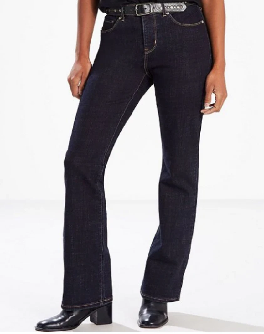 Levi s Classic Bootcut Jeans Island Rinse Dark Wash eBay