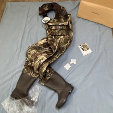 HISEA Women 5/38 Neoprene Chest Waders Insulated Bootfoot Fishing Hunting Waders