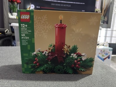 LEGO Christmas Table Decoration 40743 Brand New Sealed Retired