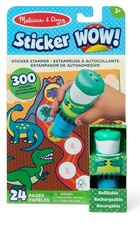 Melissa Doug Sticker Wow Dino Activity Book 24 Pgs Stamper 300 Stickers