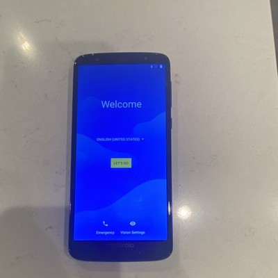 Motorola Moto G6 XT1925DL 32GB Black 5.7'' 12MP TracFone LTE Android