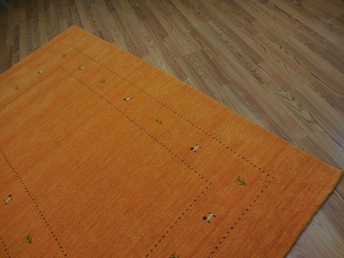 Turkish Oushak Rug, Modern Multicolored Gabeh Rug 5x8, Handmade Bohemian Rug - Picture 12 of 24