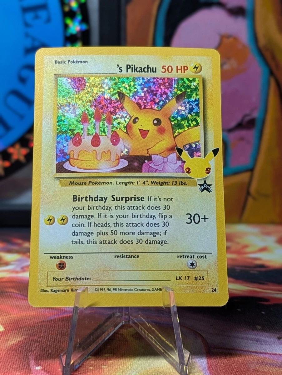 Birthday Pikachu for sale | eBay