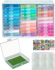 Diamond Art Trays with Lids, 30PCS Diamond Painting Trays with Lids Diamond...