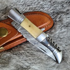 Taschenmesser Laguiole Damastmesser Damaszener Klappmesser handmade (LG22)