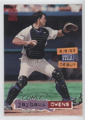 1994 Topps Stadium Club Jayhawk Owens #512 0c4