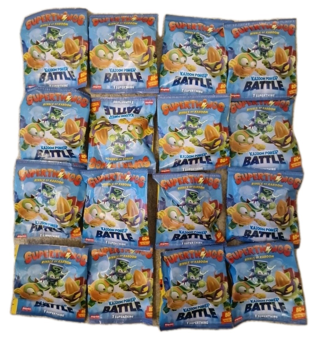 Superthings Rivals of Kaboom   KAZOOM POWER BATTLE  25 Packets
