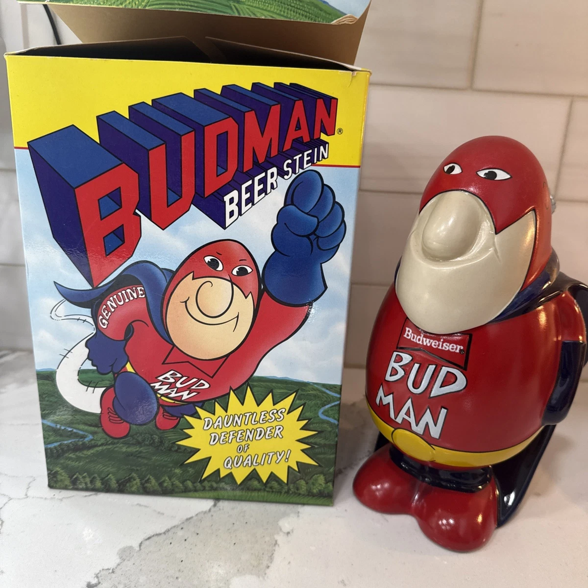 Budweiser Bud Man Stein for sale | eBay
