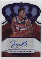 2018-19 Panini Crown Royale Rookie Purple /25 Troy Brown Jr #CR-TBR Auto 0e5c