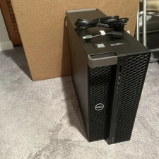 Dell Precision 5820 Xeon W-2123 3.6GHz 16GB RAM WX4100 1TB HDD + Power Cord