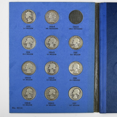 1932-1945 Washing Quarter Whitman Album No. 9018 - 36 Coin Rare Coin - Picture 2 of 4