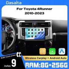 Dasaita Car Stereo for Toyota 4Runner 2010-2024 Plug  Play CarPlay Android Auto
