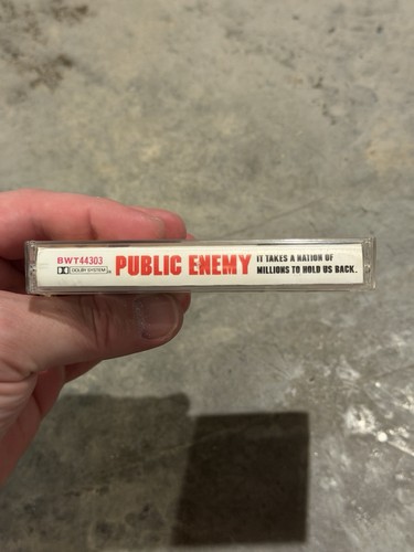 Public Enemy It Takes A Nation Of Millions To Hold Us Back Cassette Tape 1988 - Picture 3 of 5