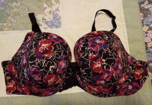 💐 Women Size 44C Torrid Curve Floral Bra! Slight Padding! - Picture 1 of 6