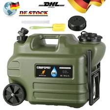 Wasserkanister 28L mit Zapfhahn &ndash; Outdoor Camping Trinkwasserbeh&auml;lter BPA-frei