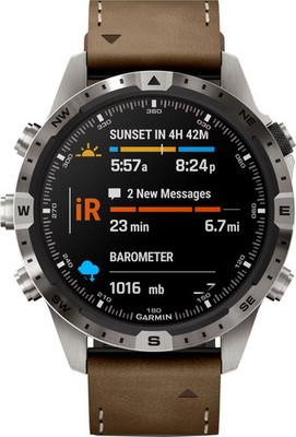 Garmin - MARQ Adventurer (Gen. 2) Modern Tool GPS Smartwatch 46 mm