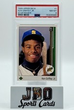 1989 Upper Deck Ken Griffey Jr. Seattle Mariners Star Rookie #1 (PSA 8)