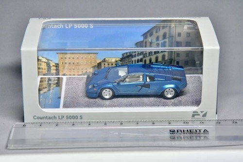 FY 1:64 1/64 Modellauto Lamborghini Countach LP5000S blau OVP - Bild 6 von 6