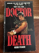 Doctor Death by Herb Fisher - rare paperback book - 1988