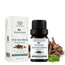 Oral Care Blend for Teeth  Gums, with Clove Bud, Peppermint  Coconut Oil, 10m