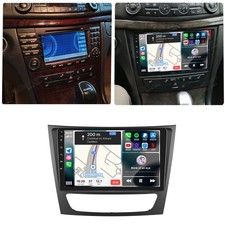 Android 15.0 Carplay Autoradio F&uuml;r Mercedes Benz CLS E-Class W211 W219 GPS 64GB