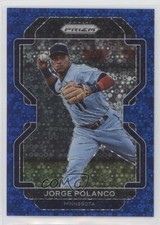 2022 Panini Prizm Tier III Blue Donut Circle 158/199 Jorge Polanco #263 fm0
