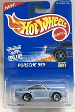 Hot Wheels Mattel 1995  Porsche 959 # 591 New Sealed # 15790